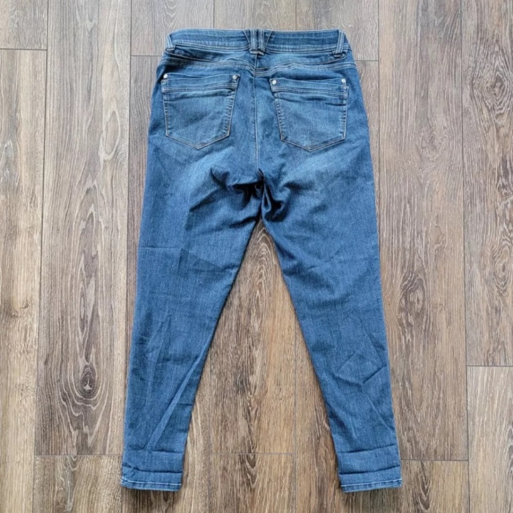 Democracy "Ab" Technology Women's 6 Pocket Blue Jeans Stretch Size 8 - Picture 3 of 11